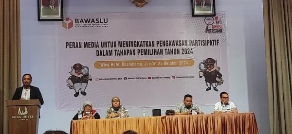 Bawaslu Deliserdang Dorong Media untuk Perkuat Pengawasan dan Edukasi Pemilih di Pemilu 2024 