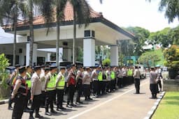 Polres Malang Kerahkan 296 Personel Gabungan Amankan Debat Perdana Pilkada 2024