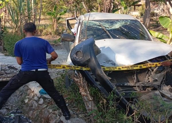 Kecelakaan Maut di Maubesi, 1 Orang Tewas dan  2 Lainnya Dilarikan ke RSUD Kefamenanu