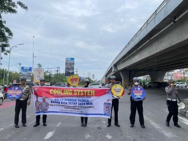 Satlantas Ajak Pengguna Jalan Tertib Lalintas dan Sukseskan Pilkada