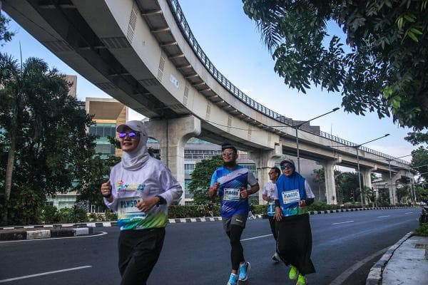 Potret PLN Mobile Electric Fun Run Membantu Kurangi Emisi Karbon 