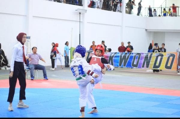 Sebanyak 612 Peserta Ikuti Kejuaraan Taekwondo Antar Pelajar 2024 Kabupaten Bogor