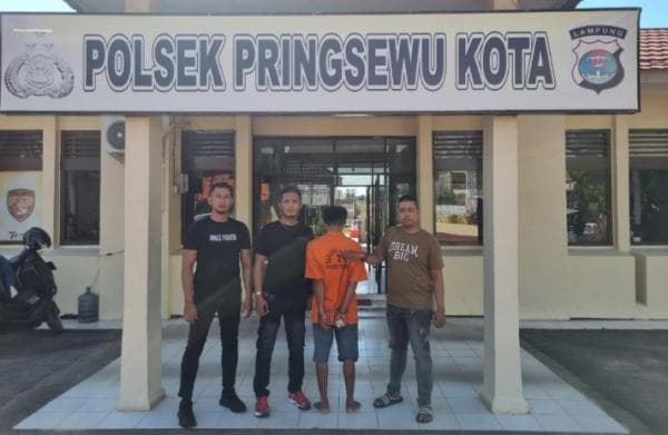 Residivis di Pringsewu Ditangkap Polisi, Nekat Mencuri demi Beli Sabu