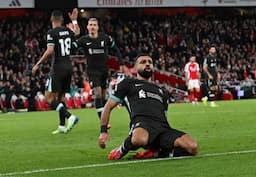 Hasil Arsenal vs Liverpool, Gol Moh Salah Selamatkan The Reds dari Kekalahan