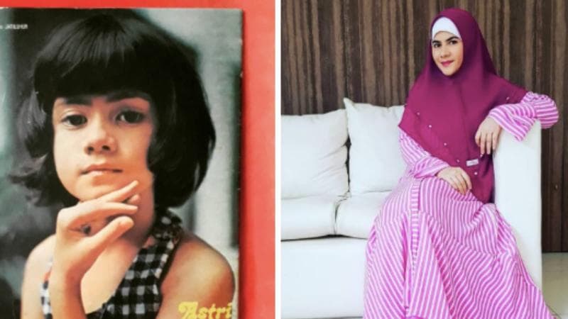 Apa Kabar Artis Lawas Astri Ivo, Ditinggal Pergi Suami Kini Memilih Jadi Pendakwah