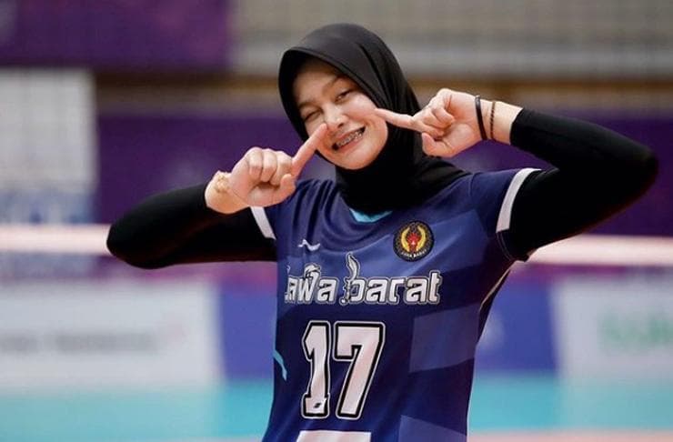 Pevoli Indonesia Wilda Siti Nurfadilah Curi Perhatian Dunia Gegara Pakai Hijab di SEA Games 2023 Pevoli Indonesia Wilda Siti Nurfadilah Curi Perhatian Dunia Gegara Pakai Hijab di SEA Games 2023