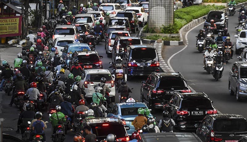 Polda Metro Catat Tingkat Kemacetan Jakarta Meningkat hingga 48 Persen