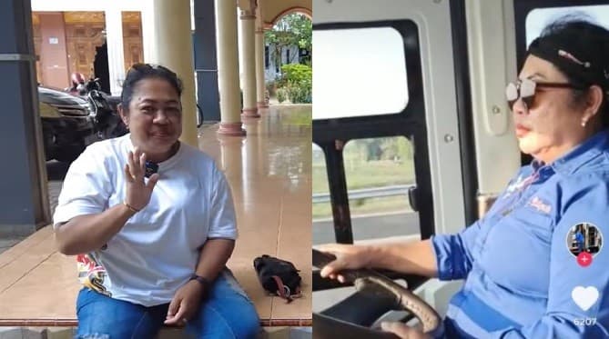Profil Bu Yayuk, Namanya Viral Mengendarai Bus Pakai Daster Emak-Emak Jago Nyetir Profil Bu Yayuk, Namanya Viral Mengendarai Bus Pakai Daster Emak-Emak Jago Nyetir