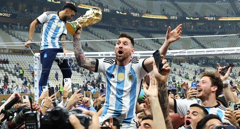 Lionel Messi Bawa Argentina Juara Piala Dunia 2022, Marc Marquez: Selamat Idola!