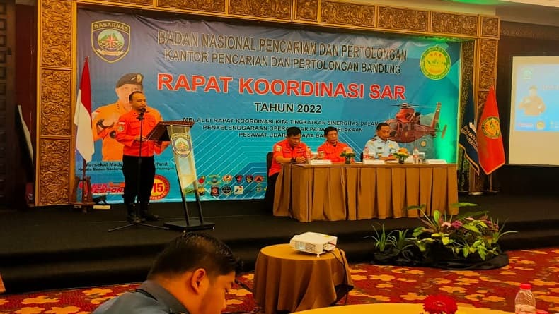 Basarnas Undang Stakeholder Jabar, Koordinasi Kurangi Risiko Kecelakaan Pesawat di Laut