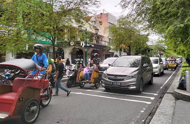 Rayakan Malam Tahun Baru di Malioboro, Ini Lokasi Parkir yang Disiapkan