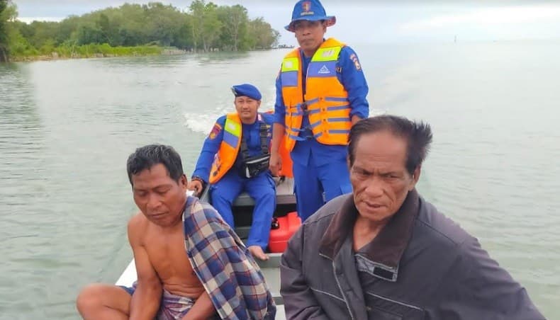 2 Nelayan Wajo Ditemukan Mengapung di Laut, Kapalnya Tenggelam Dihantam Gelombang