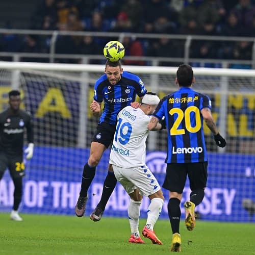 Hasil Inter Milan Vs Empoli: Main 10 Orang, Nerazzurri Keok di Kandang