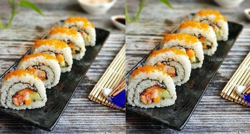 Resep Sushi Roll yang Enak dan Simpel, Pakai Salmon Makin Menggugah Selera Resep Sushi Roll yang Enak dan Simpel, Pakai Salmon Makin Menggugah Selera