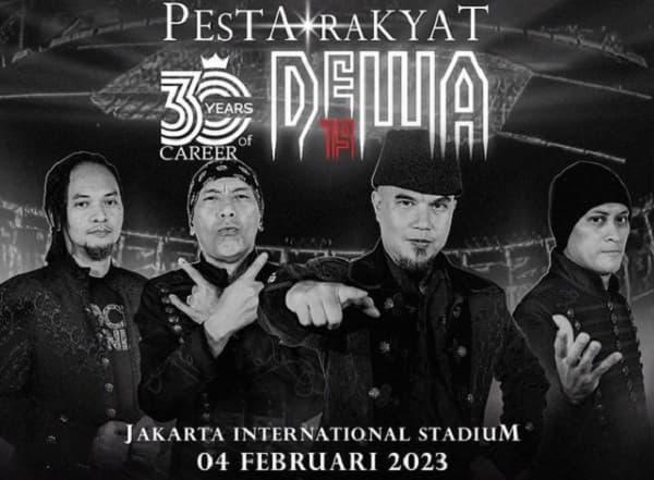 Konser Dewa 19 Jakarta: Waktu Penukaran Tiket, Jadwal hingga Denah Konsernya