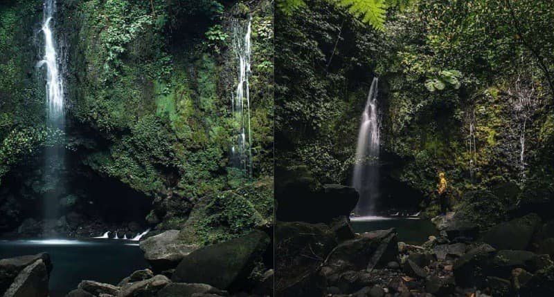 Surga Indah Air Terjun Proklamator di Sumatera Barat, Eksotis dengan Air Gradasi Biru Hijau