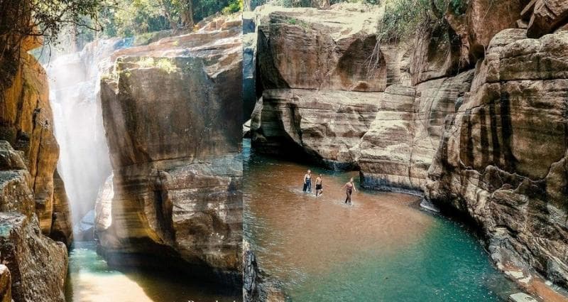 Eksotisme Air Terjun Cunca Wulang di Labuan Bajo, Ada Kolam Bulan Diapit Batuan Unik