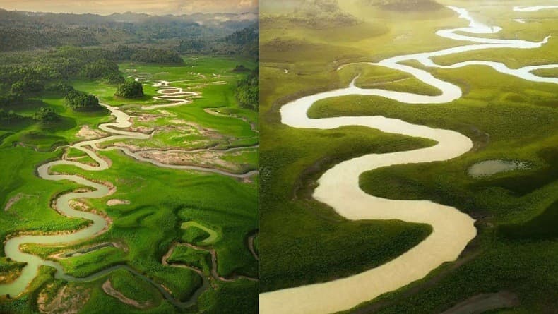 Unik, Danau Tendetung di Sulawesi Tengah Suka Berubah, saat Surut Pemandangannya Luar Biasa