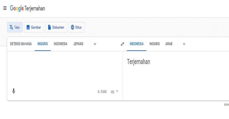 Cara Terjemahkan Teks dari Gambar Pakai Google Translate Web