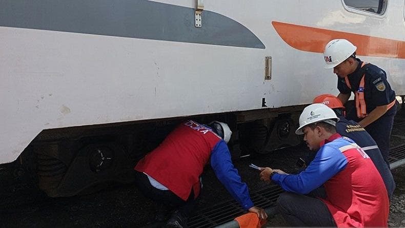 Kemenhub dan KAI Ramp Check Sarana Prasarana Perkeretaapian di Purwokerto