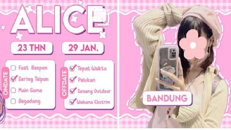 Kisah Pekerjaan Unik Jadi Pacar Sewaan di Kota Bandung Kisah Pekerjaan Unik Jadi Pacar Sewaan di Kota Bandung