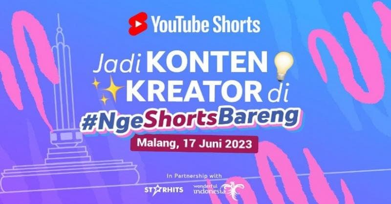 #NgeShortsBareng Besutan StarHits dan YouTube Indonesia Segera Hadir di Malang Bulan Juni ini! #NgeShortsBareng Besutan StarHits dan YouTube Indonesia Segera Hadir di Malang Bulan Juni ini!