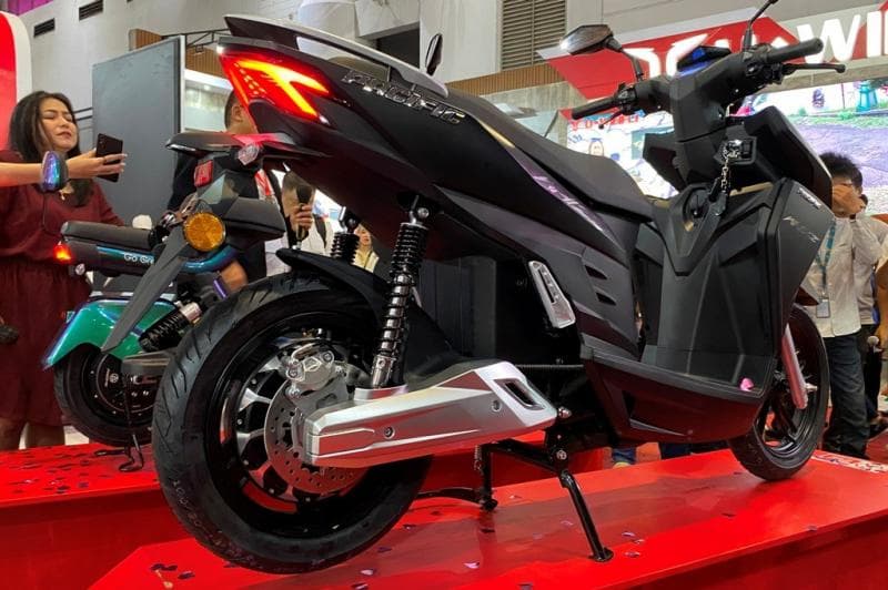 Motor Listrik Pacific Kembaran Vario 125 Meluncur di Jakarta Fair 2023, Segini Harganya