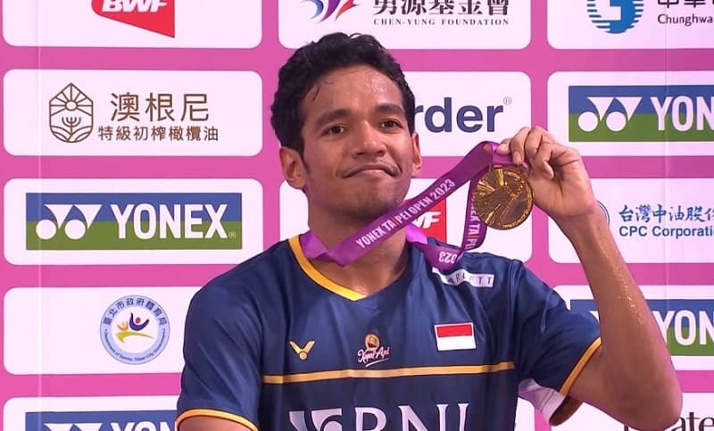 Chico Aura Makin Percaya Diri usai Juara di Taipei Open, Siap Raih Gelar Lagi Chico Aura Makin Percaya Diri usai Juara di Taipei Open, Siap Raih Gelar Lagi