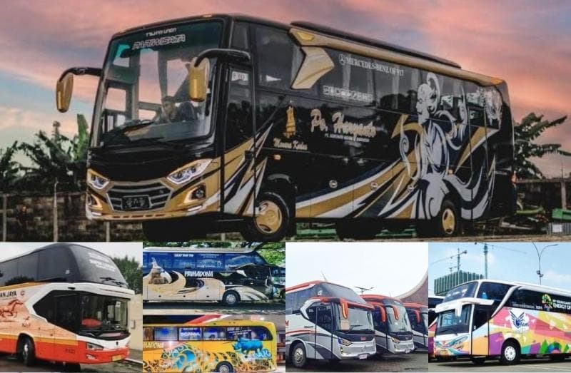 6 PO Bus Punya Livery Paling Unik dari Gambar Hewan hingga Wayang, Ada yang Ditiru Negara Lain