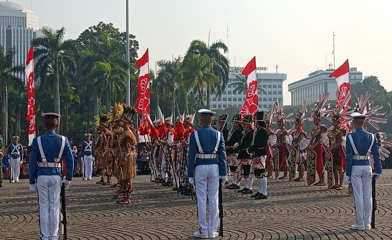 Gladi Resik Kirab Bendera Digelar Hari Ini, Lewati Thamrin hingga Gatsu