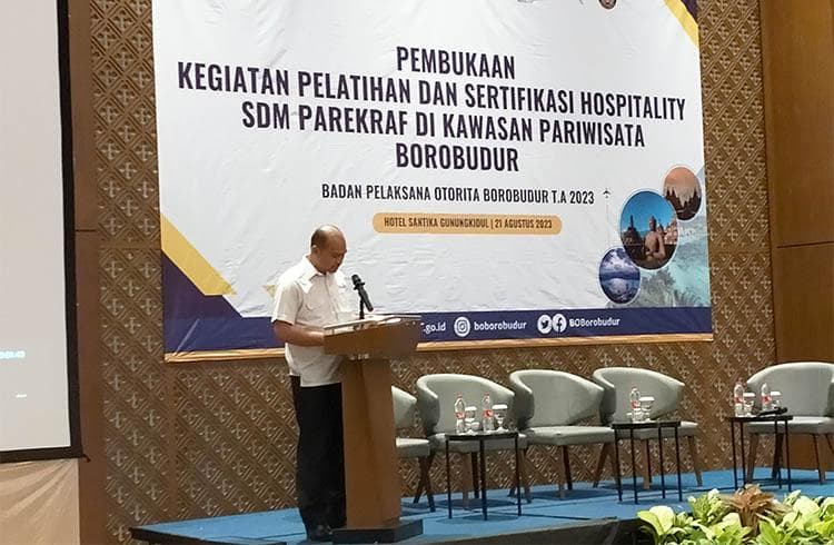 Badan Otorita Borobudur Beri Pelatihan Hospitality bagi Warga Gunungkidul Badan Otorita Borobudur Beri Pelatihan Hospitality bagi Warga Gunungkidul