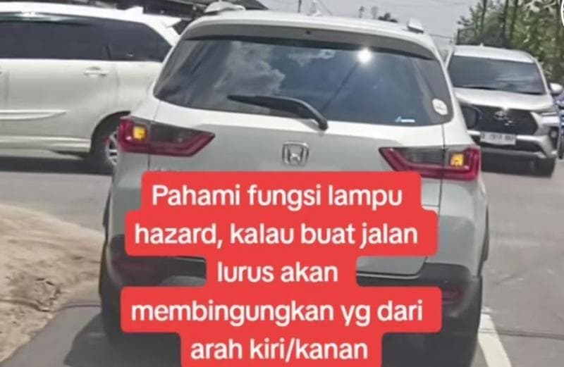 Jangan Asal Nyalakan Lampu Hazard, Ini Aturan Penggunaannya yang Benar