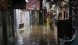 BPBD DKI: 4 RT di Jakbar Masih Terendam Banjir Pagi Ini