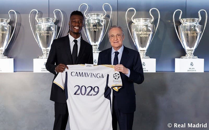 Real Madrid Umumkan Perpanjangan Kontrak Eduardo Camavinga Real Madrid Umumkan Perpanjangan Kontrak Eduardo Camavinga