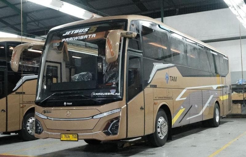 PO TAM Rilis Bus Baru Buatan Tentrem, Laksana, dan Adiputro