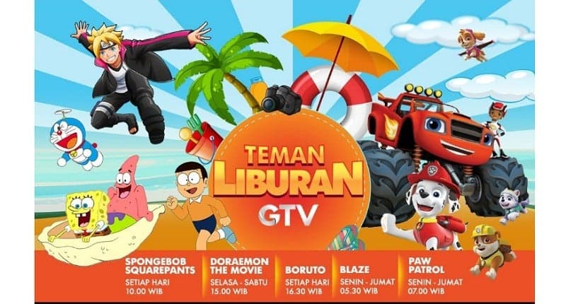 Jagoan Animasi Kembali, Liburan Jadi Makin Happy Bareng GTV! Jagoan Animasi Kembali, Liburan Jadi Makin Happy Bareng GTV!
