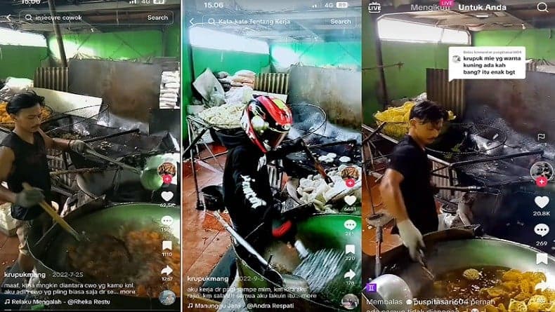 Viral Penjual Kerupuk Pakai Outfit Ketiak Bolong hingga Gamis, Netizen: Ngakak Mas Viral Penjual Kerupuk Pakai Outfit Ketiak Bolong hingga Gamis, Netizen: Ngakak Mas