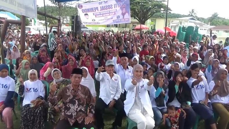 Partai Perindo Gelar Bazar Minyak Goreng Murah di Bengkulu Selatan, Dihadiri 600-an Warga