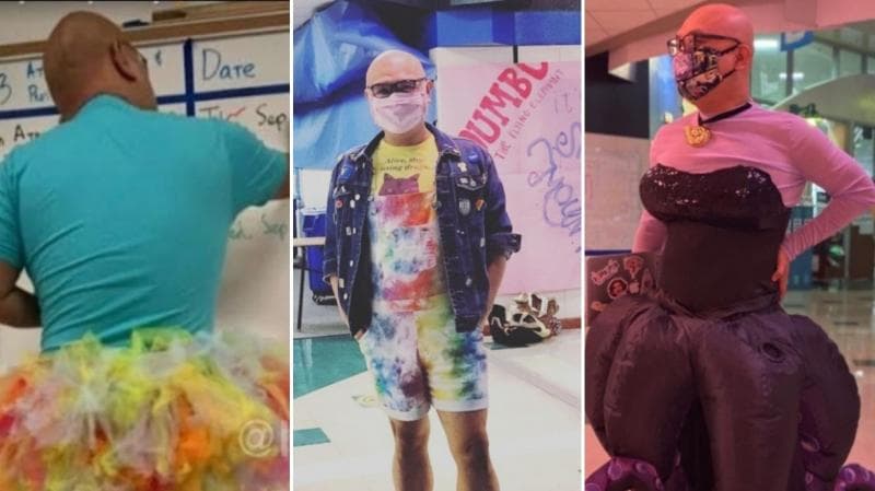 Viral Guru asal Indonesia Bergaya Nyentrik saat Mengajar di Texas, Begini Penampilannya Viral Guru asal Indonesia Bergaya Nyentrik saat Mengajar di Texas, Begini Penampilannya