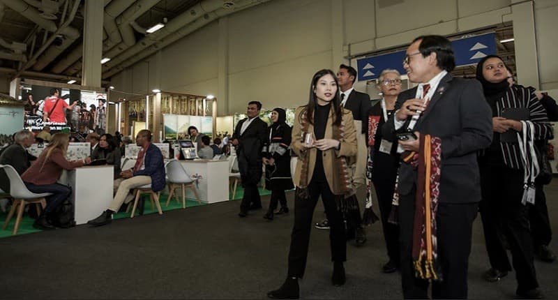 Angela Tanoesoedibjo Buka Paviliun Indonesia di ITB Berlin, Unik Ada Rumah Adat Sumba