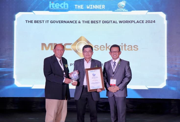 MNC Sekuritas Menangkan Penghargaan Digital Technology & Innovation Award 2024