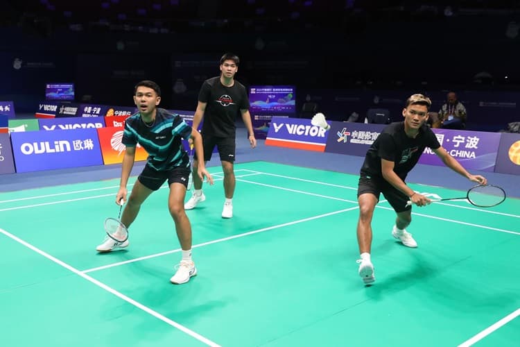 Fikri/Daniel Tak Takut Lawan Siapa Pun Japan Open 2024 meski Berstatus Duet Baru