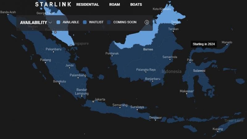 Layanan Internet Milik Elon Musk Starlink Segera Masuk Indonesia, Uji Coba di IKN Mei 2024