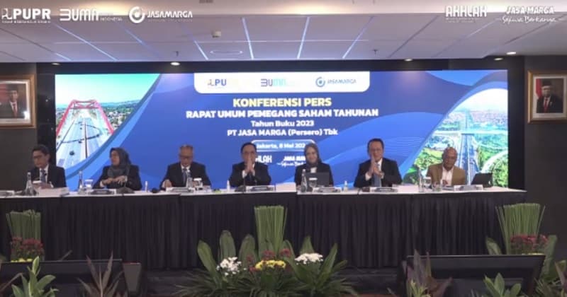 Jasa Marga Tebar Dividen Rp274,8 Miliar ke Pemegang Saham