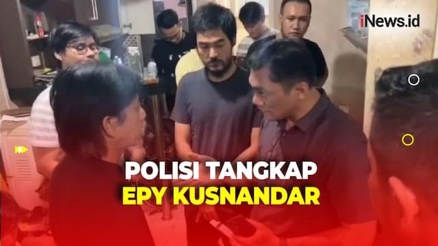 Detik-Detik Polisi Tangkap Aktor Epy Kusnandar atas Kasus Penyalahgunaan Narkoba