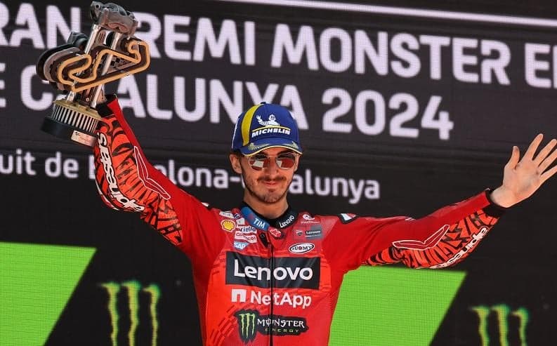 Francesco Bagnaia Senang Juara MotoGP Catalunya 2024, tapi Sesalkan Hal Ini