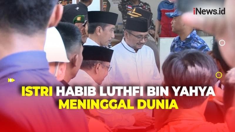 Istri Habib Luthfi Meninggal, Presiden Jokowi hingga Kapolri Melayat ke Rumah Duka di Pekalongan