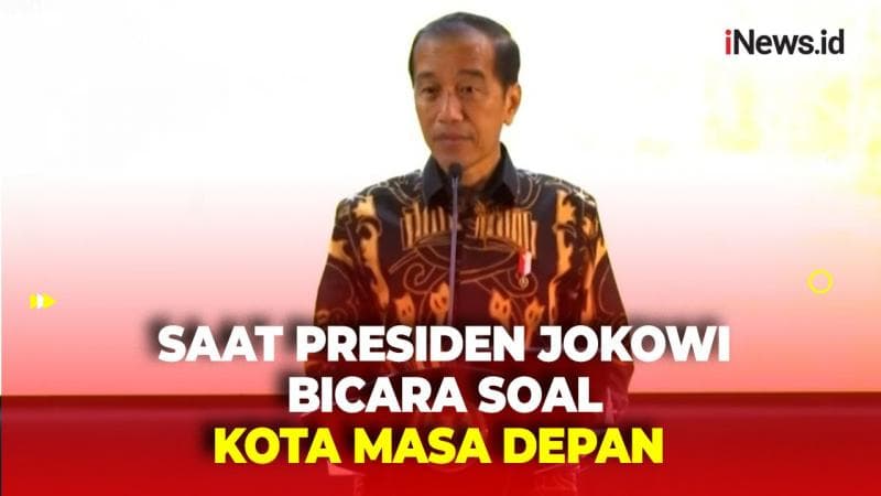 Presiden Jokowi Sebut Kota Masa Depan Harus Didesain Hijau seperti Konsep Nusa Rimba Raya IKN