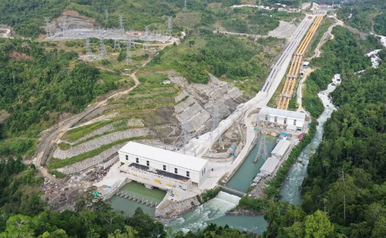 Realisasi EBT di Indonesia Tembus 8.786 MW, Terbesar Pembangkit Hidro
