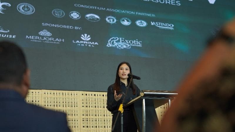 Angela Tanoesoedibjo Target Rp30 Miliar Transaksi Tercapai di Event Komodo Travel Mart 2024